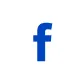 Facebook Logo blau